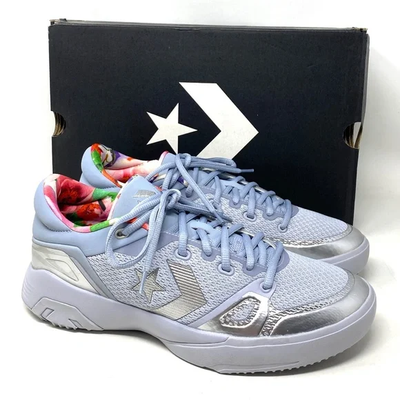 Converse G4 OX Obsidian Low Top Blue Silver Mesh Men’s Size Sneakers 170298C - Picture 2 of 11